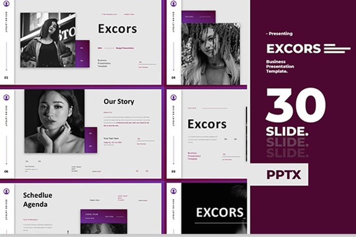 Excors - Business Presentation Keynote Template