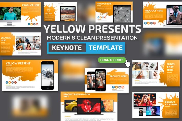 Yellow Slides Keynote Presentation