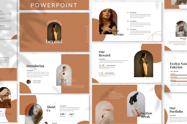 Beyond - Fashion Powerpoint Template