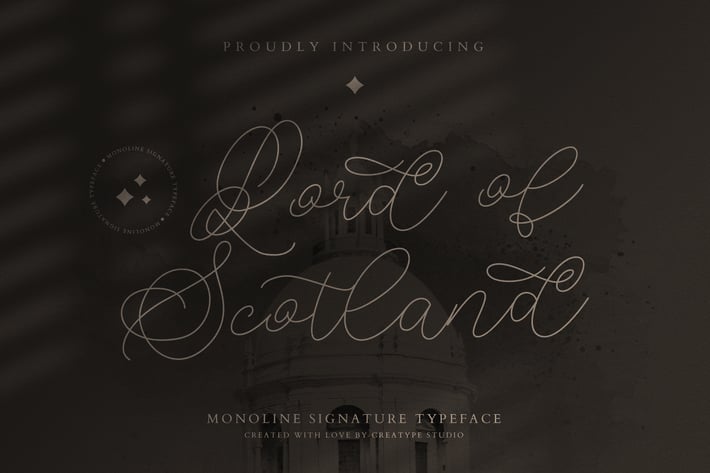 Lord of Scotland Monoline Signature