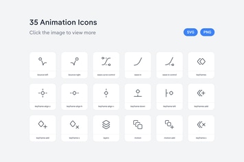 Animation icons — Line