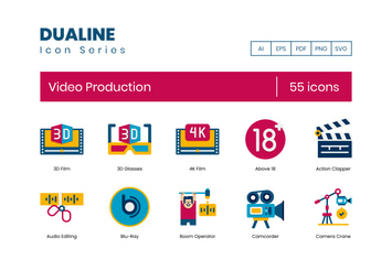 Video Production Icons