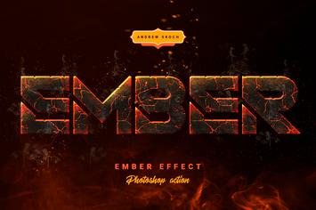 Ember Effect - Photoshop Action