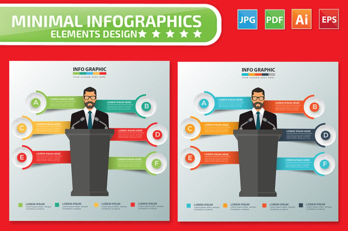 Businessman Infographics design