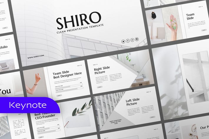 Shiro Keynote Presentation Template 