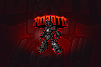 Roboto - Mascot & Esport Logo