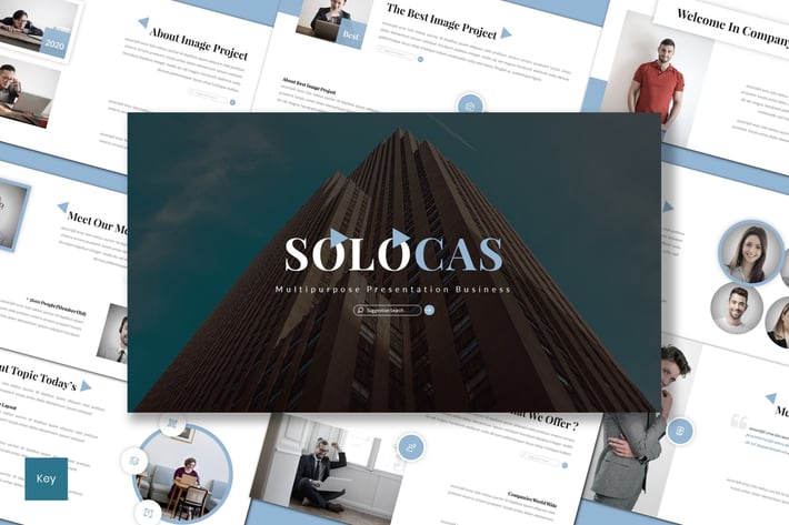 Solocas - Multipurpose Keynote Template