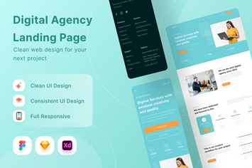 Digital Agency Landing Page