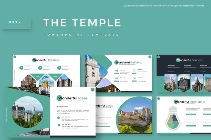The Temple - Powerpoint Template