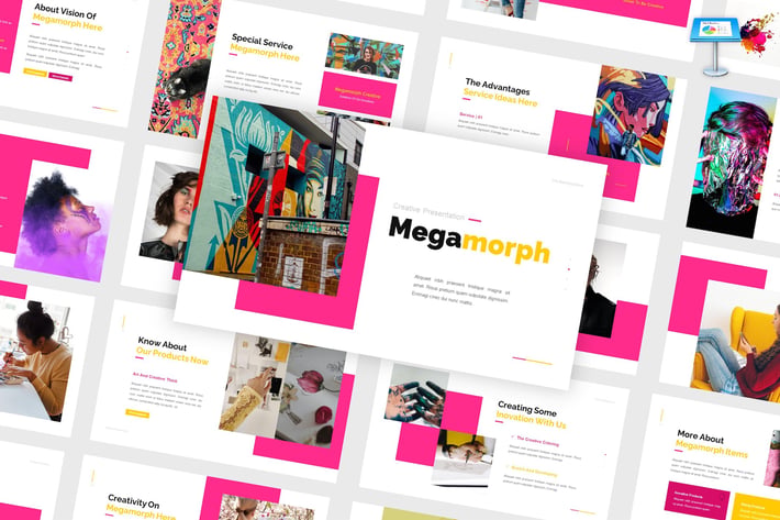 Megamorph - Creative Keynote Template