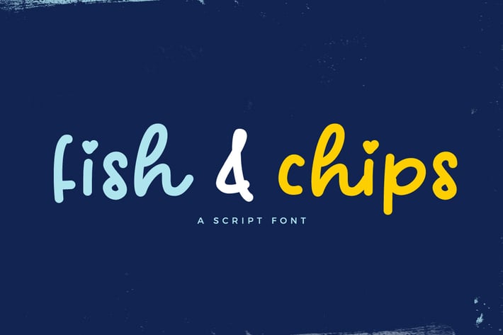 Fish and Chips Script Font