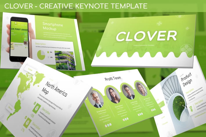 Clover - Creative Keynote Template