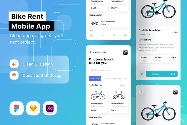 Bike Rent Mobile App