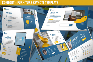 Comfort - Furniture Keynote Template