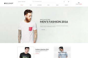 SellShop - eCommerce PSD Template 