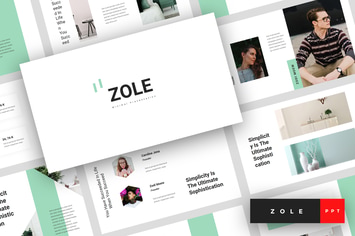Zole - Minimal PowerPoint Template
