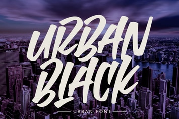 Urban Black - Urban Font