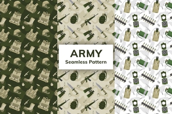 Army Seamless Pattern