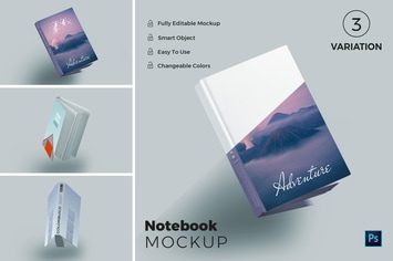 Note Book Mockups