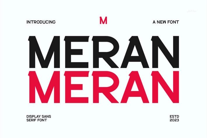 Meran - Modern Sans Serif