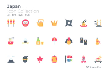 Japan Color Icon