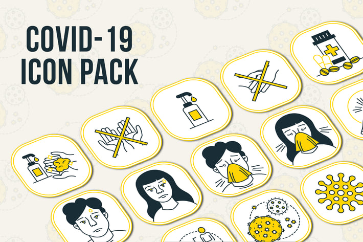 Covid-19 Icon Pack