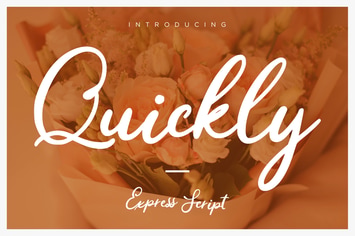 Quickly Express Script Business Font