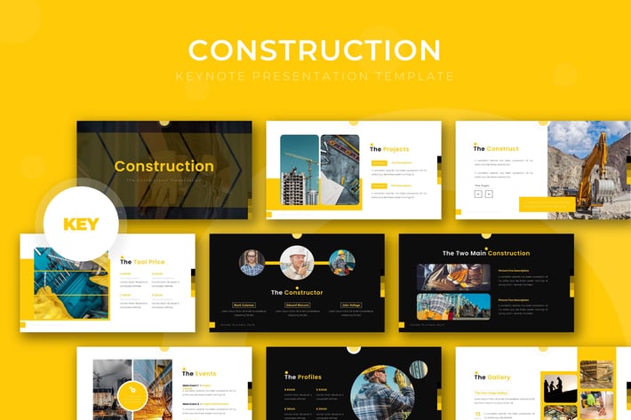 Construction - Keynote Template