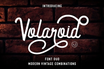 Volaroid - Font Duo 