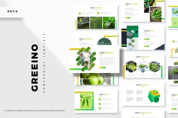 Greeino - Powerpoint Template