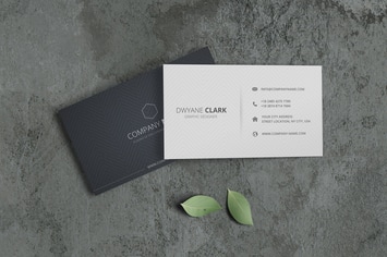 Minimalist Business Card Mockup Vol. 3.4