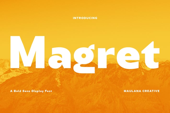 Magret Display Font