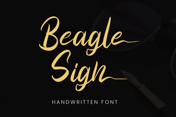 Beagle Sign - Signature Font