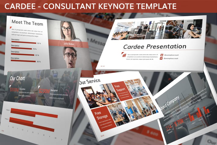 Cardee - Consultant Keynote Template