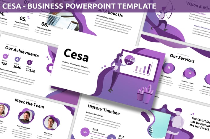 Cesa - Business Powerpoint Template