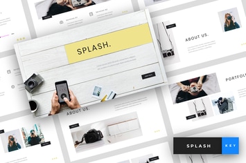 Splash - Photography Keynote Template
