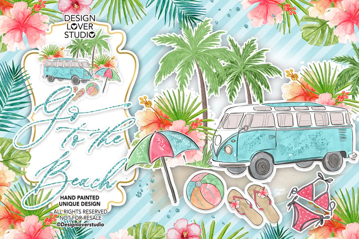 Go to the Beach design