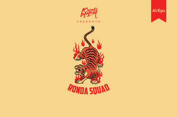 Ronda Squad Logo Template