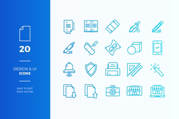 Webshop icons pack