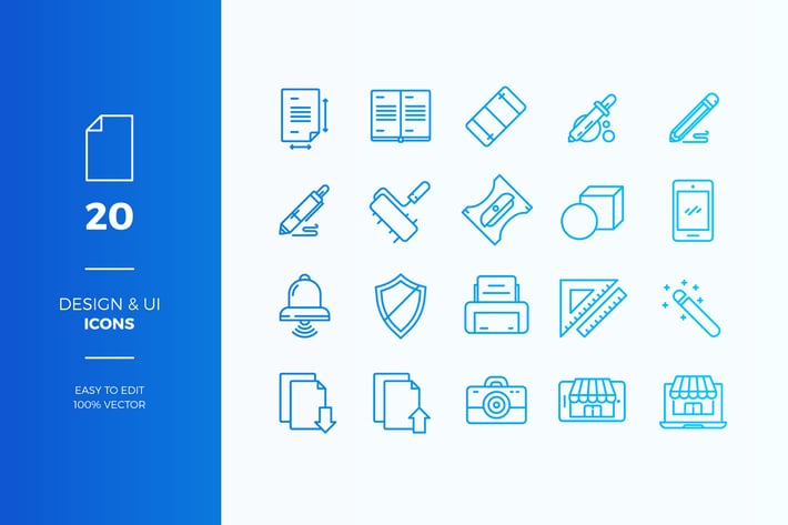 Webshop icons pack