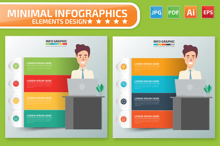 Businessman Infographics Design