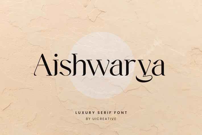 Aishwarya Luxury Serif Font