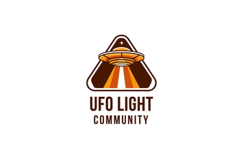 UFO Light Community Logo Template