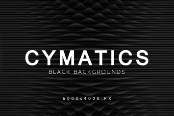 Cymatics Black Backgrounds 2