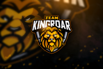 Team Kingroar - Mascot & Esport Logo