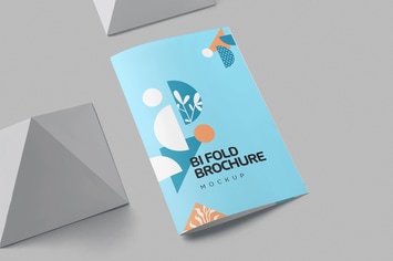 Two Fold Brochure Mockups