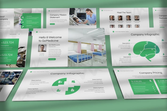GoMedicine - Health Keynote Template