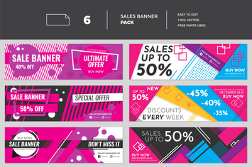 Sales Banner Pack