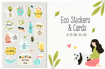 Eco Set - Clipart Collection