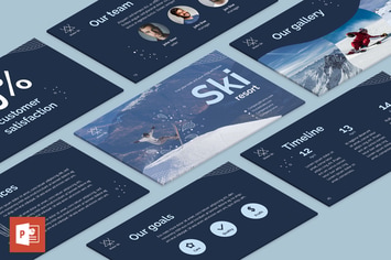 Ski Resort PowerPoint Presentation Template